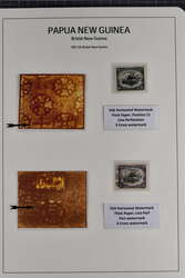 1901/05: Lakatoi issue “Cross” watermark study (paper ...