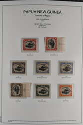 1909/10: Lakatoi “Small Papua” issue Vignette Stone III study, an ...