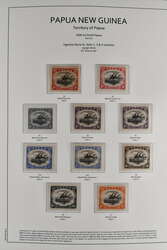 1909/10: Lakatoi “Small Papua” issue Vignette Stone III study, an ...