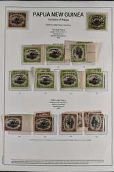 1901/11: Lakatoi “Large Papua” issue specialised unused study ...