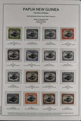 1901/07: Lakatoi overprints specialised study mounted on six album ...