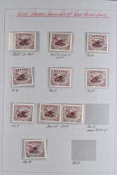 1930 (15 Sept): Lakatoi “AIR MAIL” carmine overprint on 6 d. dull ...