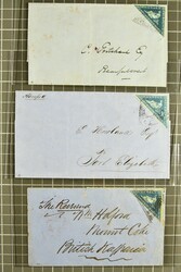 CGH Lots &amp; Collections, 1855/65: Selection of six items ...