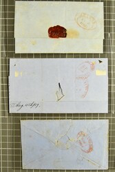 CGH Lots &amp; Collections, 1855/65: Selection of six items ...