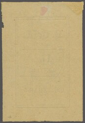 1884 (March): Inscribed "B.C.M. / LETTER" 1 s. (1 oz.) magenta, ...