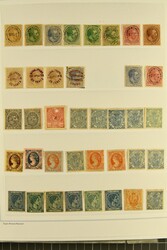 Fiscals 1871/1895 (ca.): Collection of unmounted og./unused and used ...