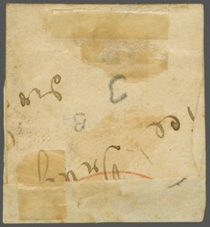 Zürich 4, Type III, farbfr. und voll- bis dreiseitig breitrandig ...