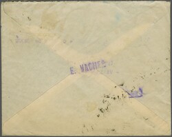 Nouvelle Caledonie, Crash Mail 1936 (Aug. 6): Envelope 'BY AIR MAIL' ...