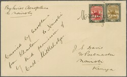2. Schweizer Afrikaflug Etappe Karthoum - Nairobi 1929 (3. Jan.): ...