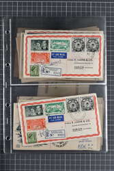 1947/61: Lot 16 special envelopes commemorting Australian Antarctica ...