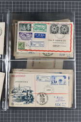 1947/61: Lot 16 special envelopes commemorting Australian Antarctica ...