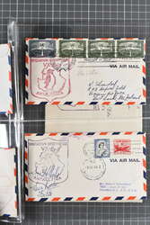 1956/57: OPERATION DEEP FREEZE - Group of five envelopes, incl. ...