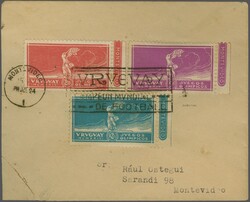 1924: Olympics 2 c.-12 c. complete set, each with right sheet margin, ...