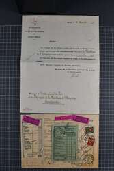 1850/1930 (ca.): Partie 56 Postformulare für den internen Gebrauch ...