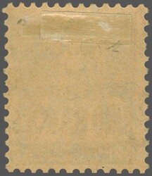 1921: Aufbrauchsausgabe 20 auf 15 Rp. schwarzviolett mit tiefblauem ...