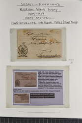 Finland 1856/1915: Collection on twenty album pages, including 1856 ...