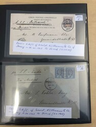 4240: Malaya Straits Settlements - Covers bulk lot