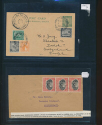 7495: Collections and Lots Malaysian States - Covers bulk lot