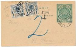 1710: Antigua u. Antigua Barbuda - Postage due stamps