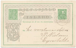 3345050: Iceland Christian IX Issue - Private postal stationery