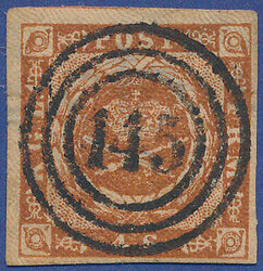 91: Old German States Slesvig Postmarks on Denmark