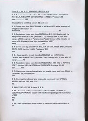 5790: Spain - Covers bulk lot