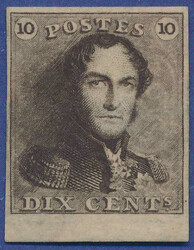 1810050: Belgium 1849 Epaulettes (COB 1-2)
