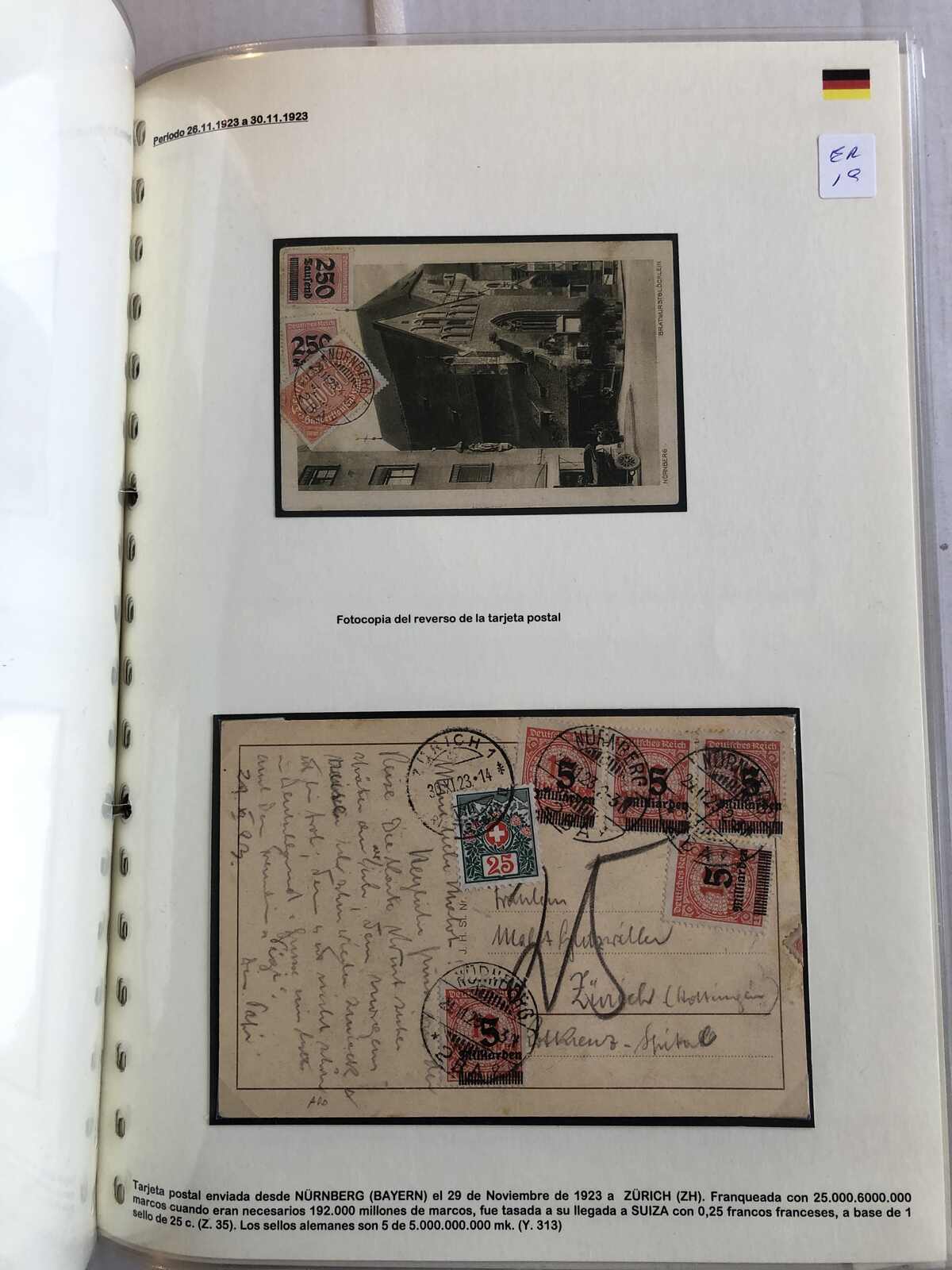 Image 12 for lot number 365 for Postiljonen 246. Int. Briefmarken Auktion