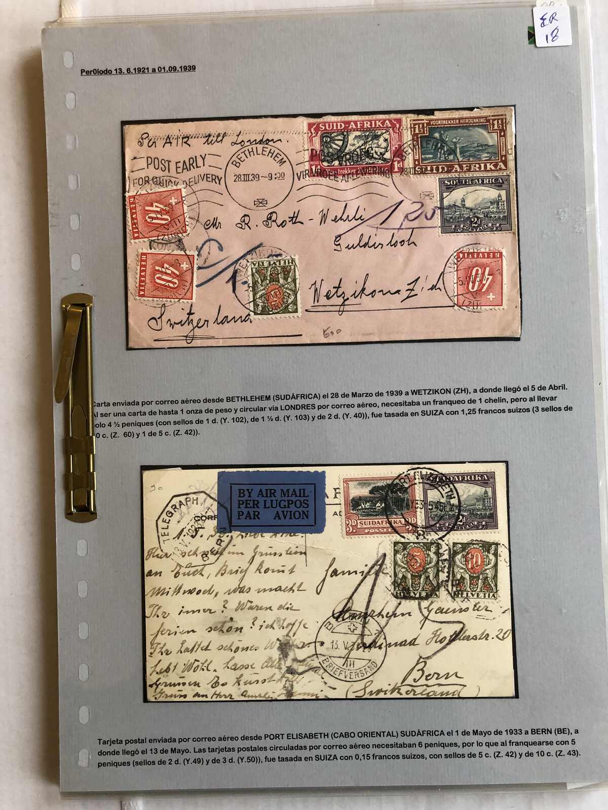 Image 19 for lot number 365 for Postiljonen 246. Int. Briefmarken Auktion