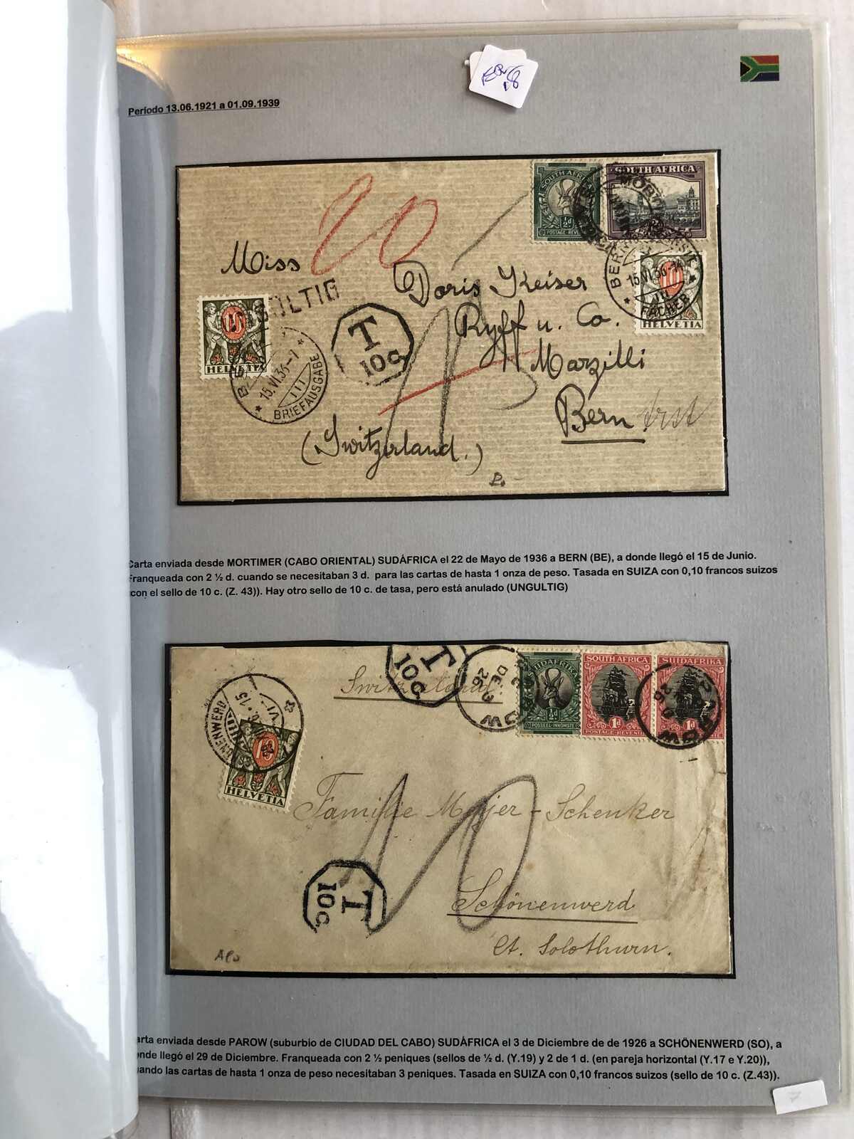 Image 20 for lot number 365 for Postiljonen 246. Int. Briefmarken Auktion