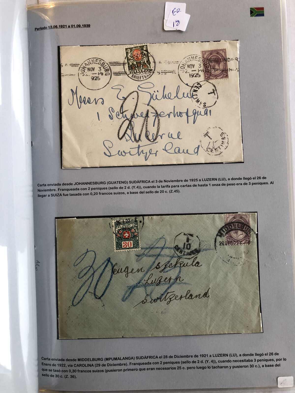 Image 22 for lot number 365 for Postiljonen 246. Int. Briefmarken Auktion