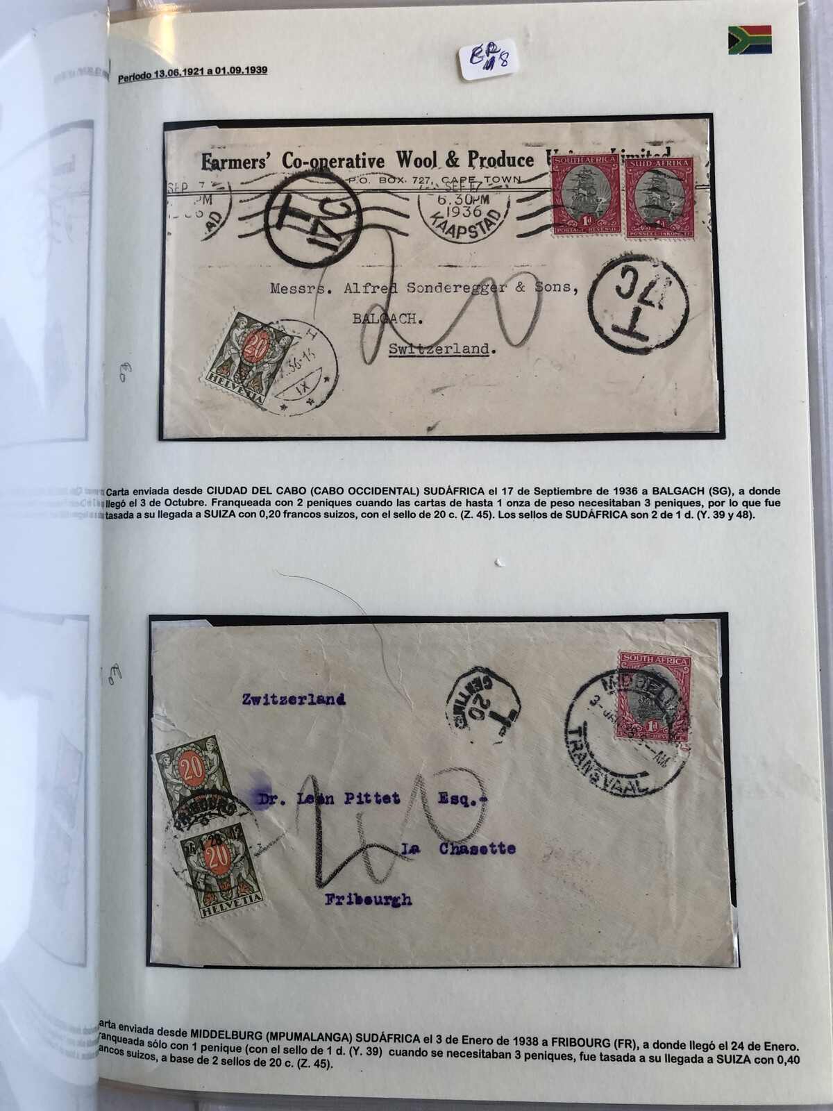 Image 25 for lot number 365 for Postiljonen 246. Int. Briefmarken Auktion