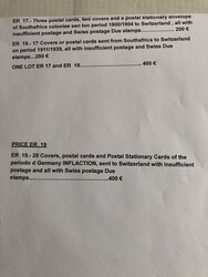 1990: Britische Südafrika Gesellschaft - Portomarken