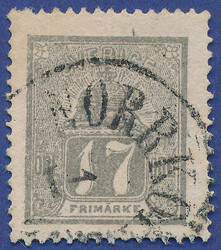 A beautiful Sperati forgery of 17 öre grey. Violet "SPERATI ...