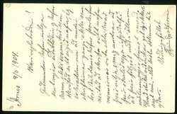 "101" Reikjardfjördur on a very beautiful 5 aur postcard dated ...