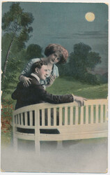 JÓLAMERKI "ÖNFIRÖ" 3 aur on Christmas Greeting dated "24 decemb ...