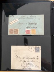 AURAR COVERS. Collection of 42 covers and cards of both perforations ...