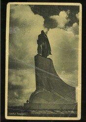 "297" Langholt, very rare pmk (F=5.000) on a picture postcard dated ...