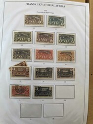 7128: Collections and Lots French Colonies - Collections