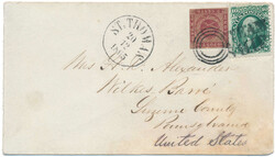 6605025: United States 1861-1866 issue