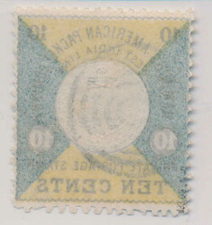 A very beautiful and colourful copy of 10 cents HAPAG with a well ...