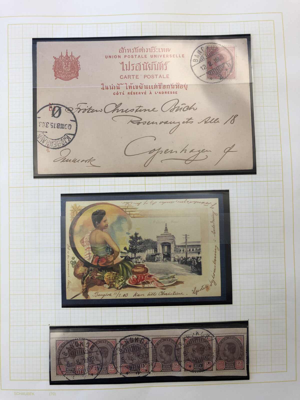 Image 1 for lot number 483 for Postiljonen 246. Int. Briefmarken Auktion