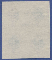 Proof type N of the center with the King´s head on ungummed paper ...