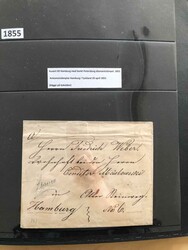 Album with covers and a few stamps 1814-1919. Several interesting ...