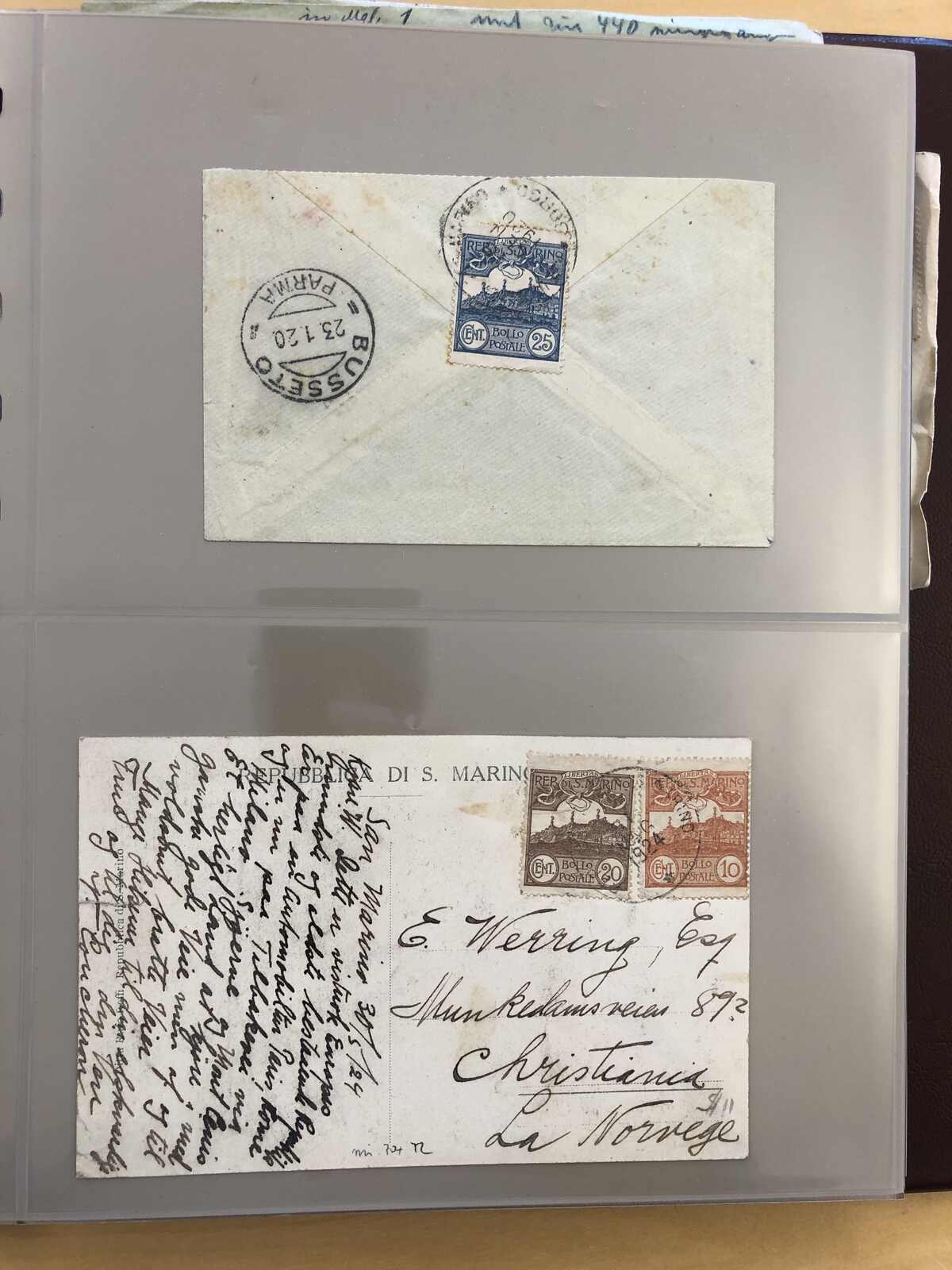 Image 6 for lot number 406 for Postiljonen 246th Int. Stamp Auction