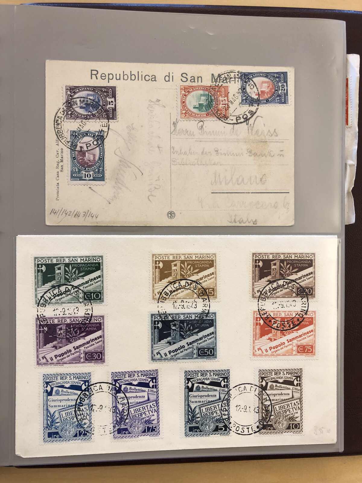 Image 13 for lot number 406 for Postiljonen 246th Int. Stamp Auction