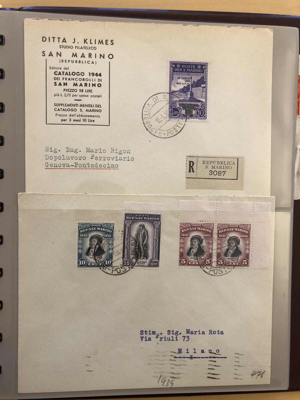 Image 14 for lot number 406 for Postiljonen 246th Int. Stamp Auction
