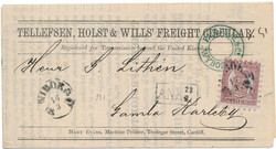 2530015: Finland 1860 Coat of arms rouletted