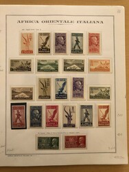 3555: Italian Colonies General Issues - Collections