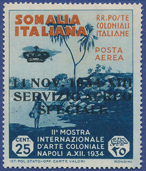 3580: Italian Somaliland - Airmail stamps